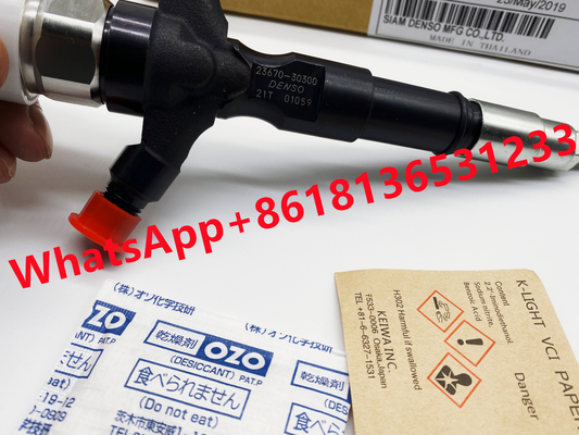 Toyota HILUX 2KD-FTV 095000-7761 Common Rail Diesel Injectors