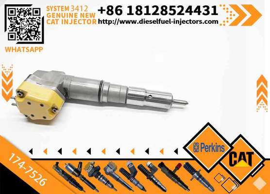 Common Rail Fuel Injector Excavator Parts Engine 3408 3412 Fule Injetor 232-1173 232-1183 232-1168 174-7528 174-7526 for CAT