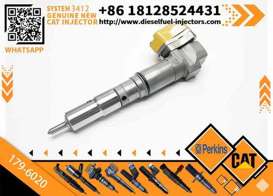 Diesel Injection System Parts 179-6020 diesel Fuel Injector 1796020 for Cater Pillar 3412E Engine
