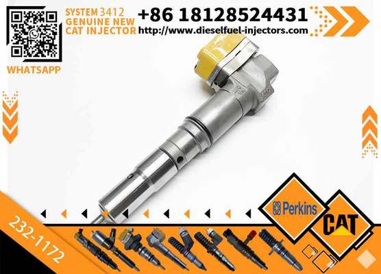Construction Machinery Parts 198-6877 204-2467 232-1170 232-1175 Excavator Injector 3412E Engine Diesel Fuel Injector 174-7527
