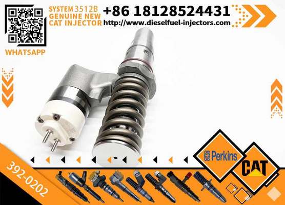 For Cat Factory Remanufactured 392-0202 Diesel Injector Used Condition for Caterpillar 3506 3508 3512 Engines Machinery Engine P