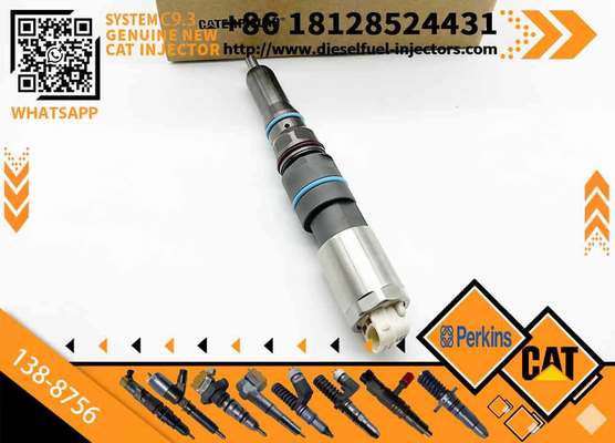 Excavator Parts Common Rail Injector 456-3544  138-8756 456-3589 20R-5079 Fuel Injector 460-8213 for Caterpillar Engine C9.3