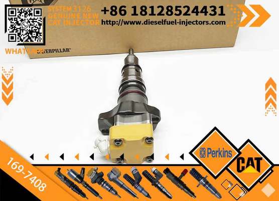 Hot Sell Common Rail Fuel Injector 155-8723 20R-5392 169-7408 Diesel Fuel Injector for CAT Caterpillar 3126B Engine