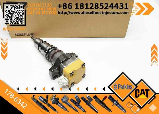 178-6342 1786342 10R-1257 Fuel Injector for 3126 3126B Engine 120H 135H Motor Grader 938G Loader D5N D6N Tractor