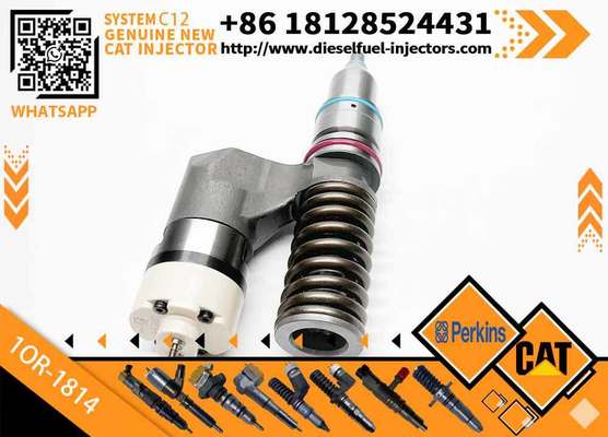 Excavator Parts Diesel C12 Engine Injector 208-9160 0R-9595 1OR-1814 OR-4987 161-1785 New Stainless Steel Injector for Excavator